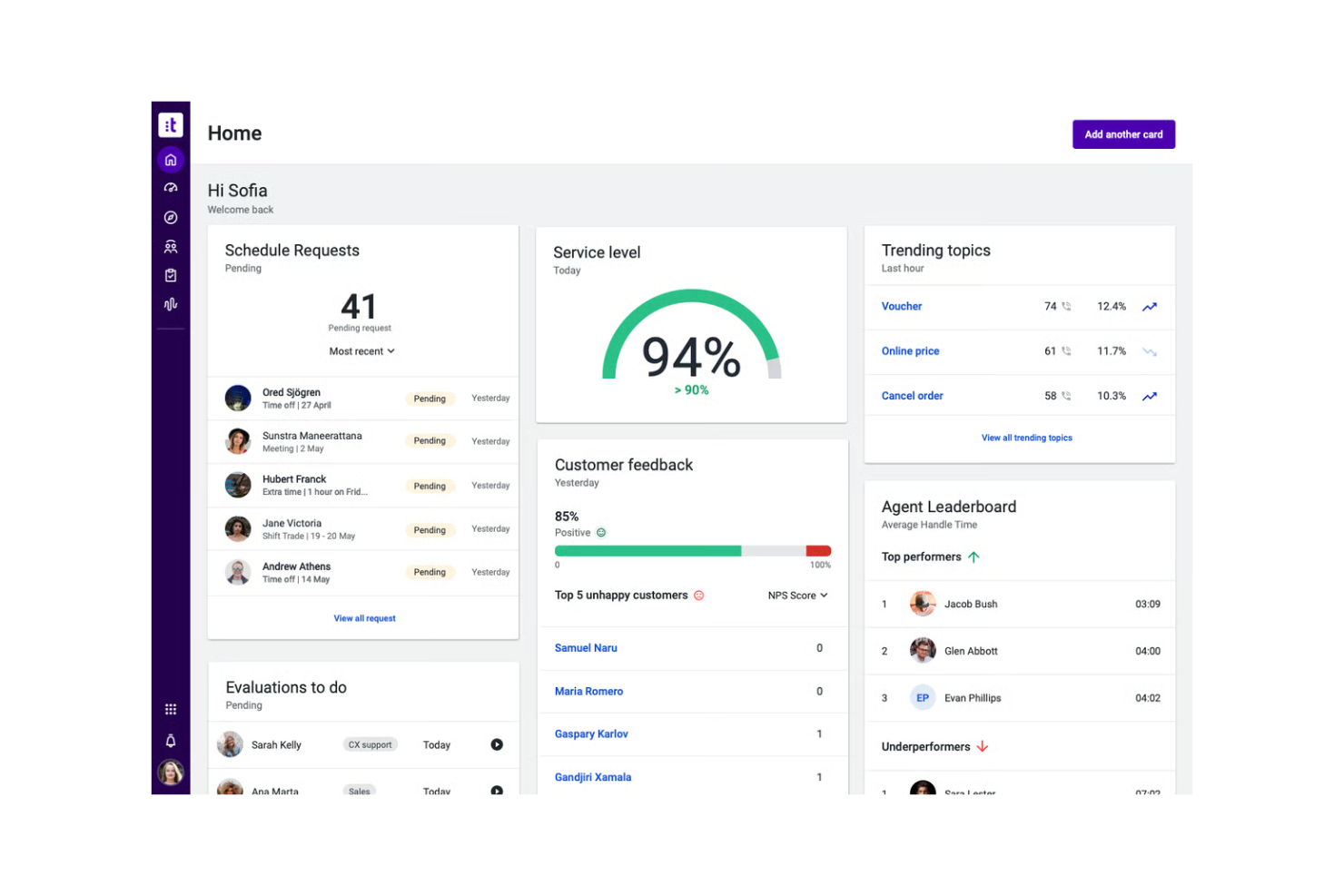 Talkdesk screenshot - 10 Best Ringover Alternatives for Cloud Calling in 2026