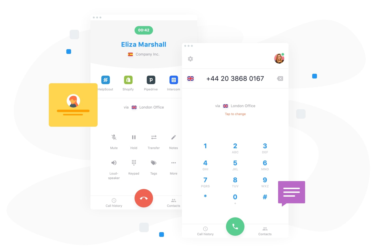 CloudTalk screenshot - 10 Best Ringover Alternatives for Cloud Calling in 2026