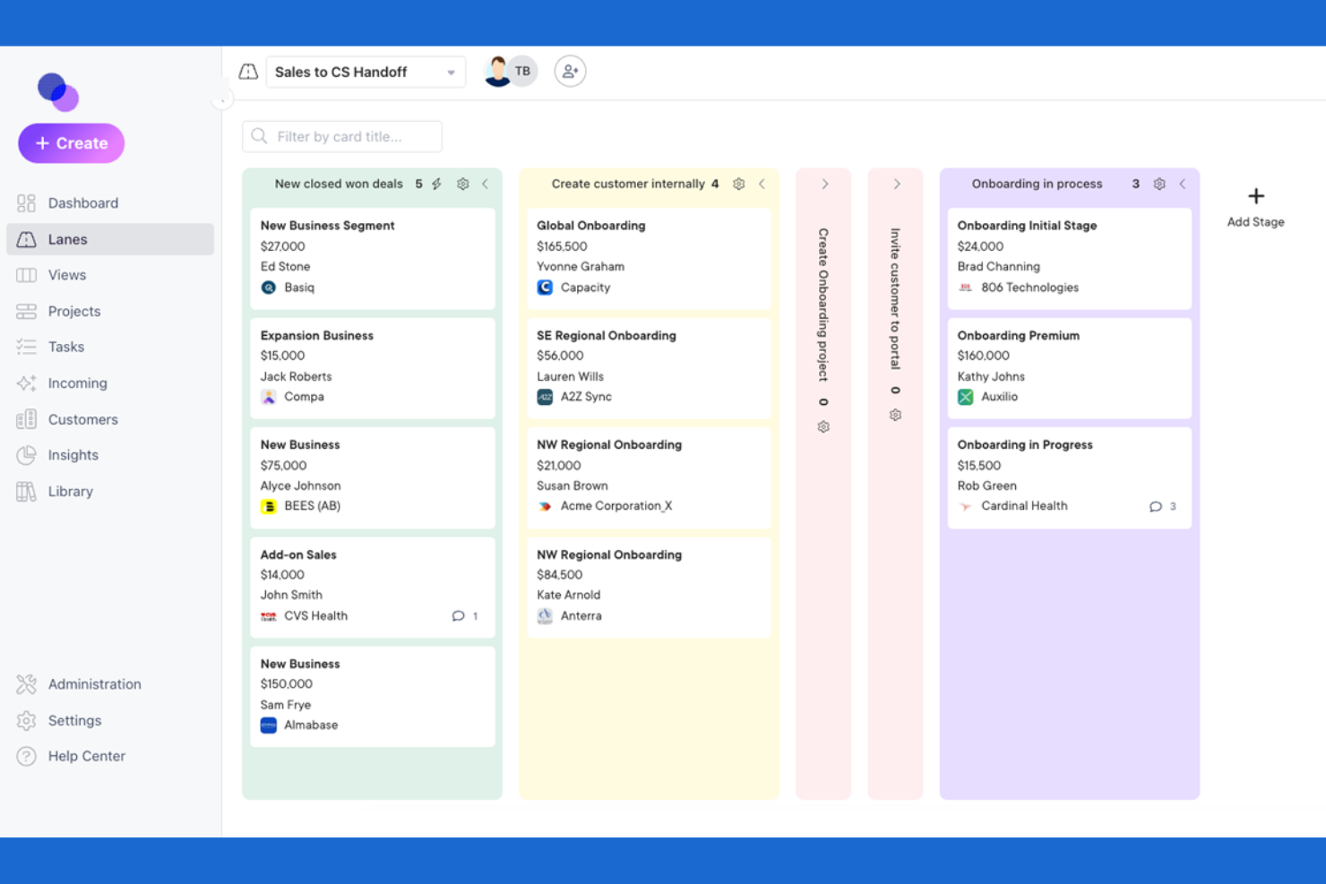 OnRamp screenshot - 10 Best AI Customer Onboarding Platforms in 2026