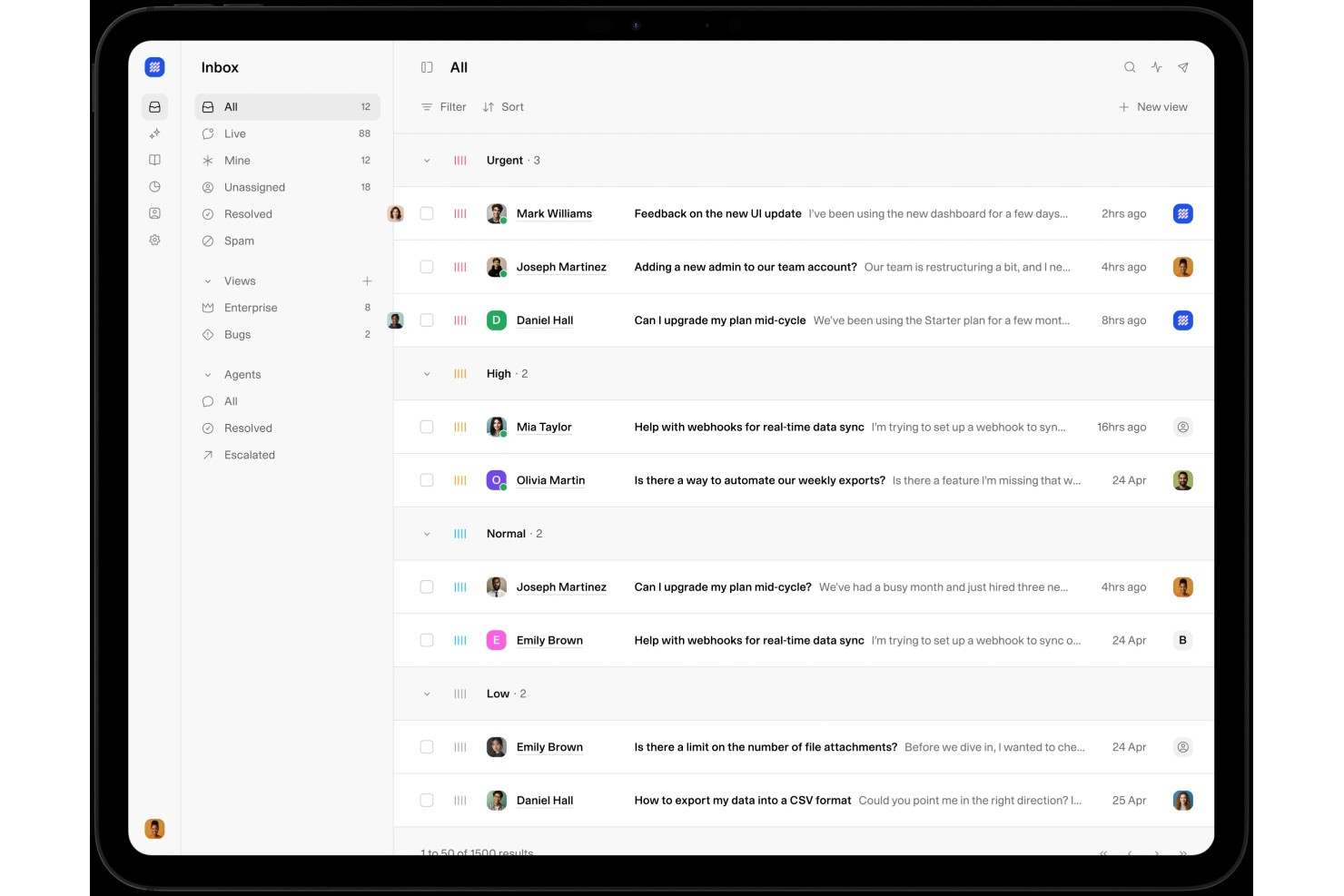 Weav screenshot - 10 Best Customer Service Chat Software For Small Businesses In 2026