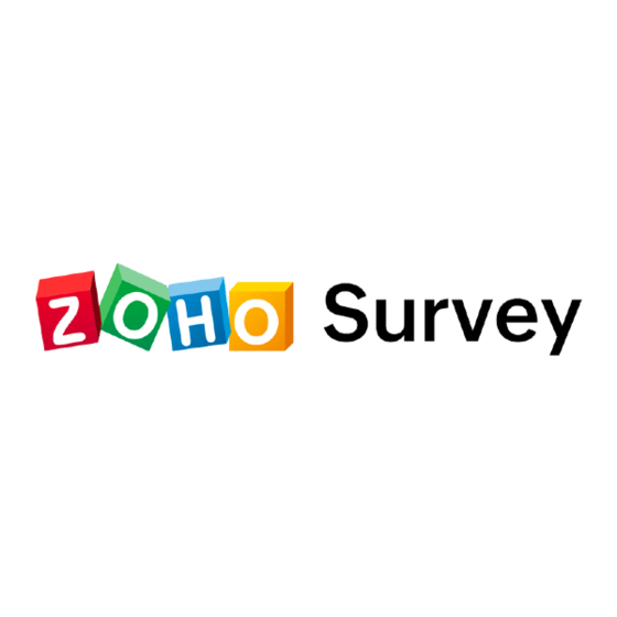 Zoho Survey