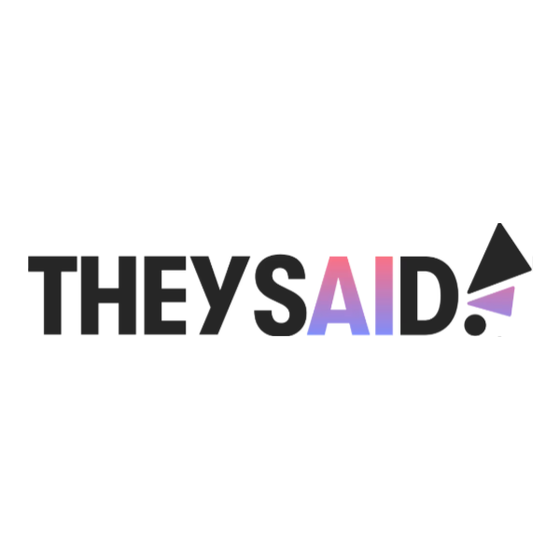 TheySaid