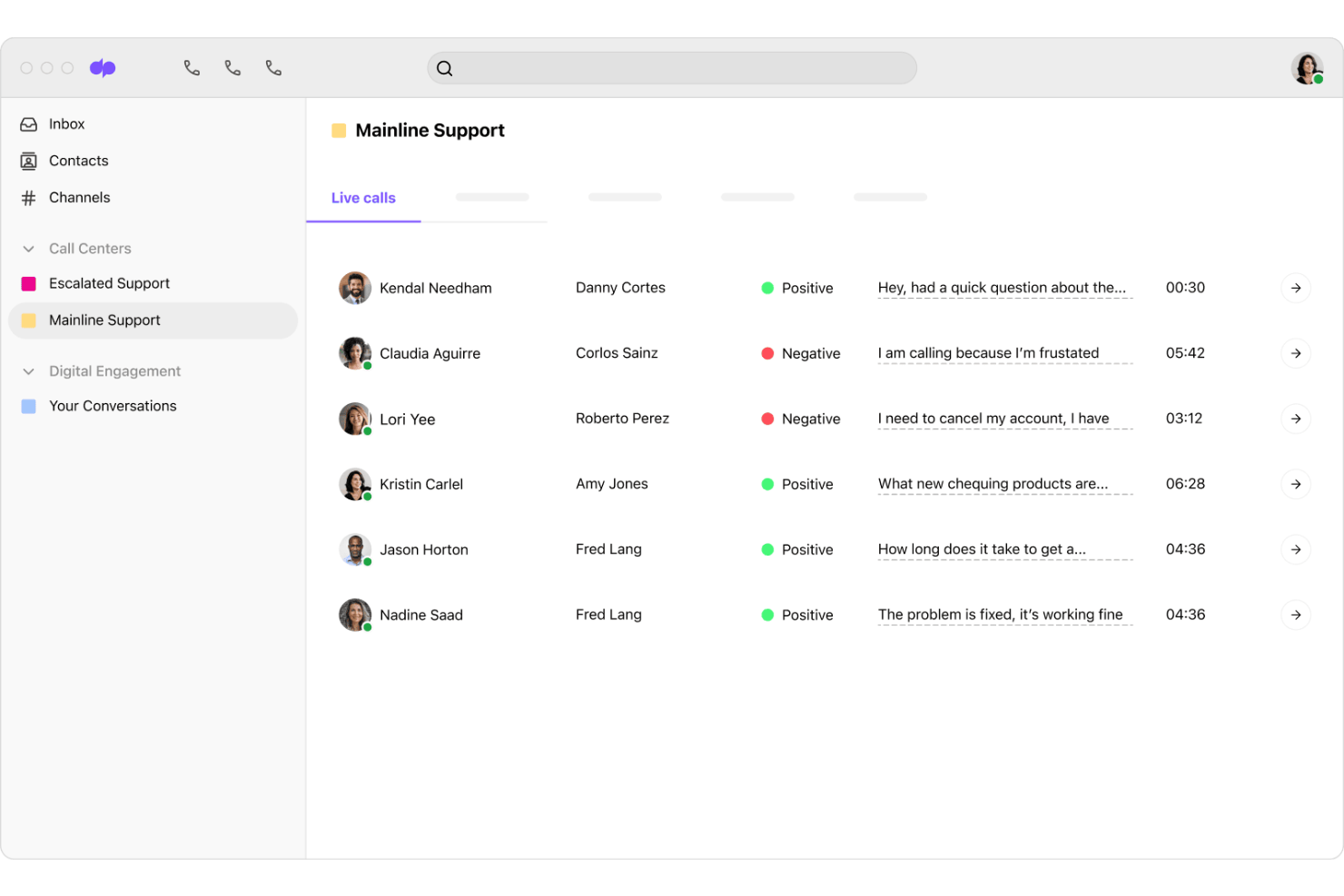 Dialpad streamlines and analyzes customer calls for real-time team support.