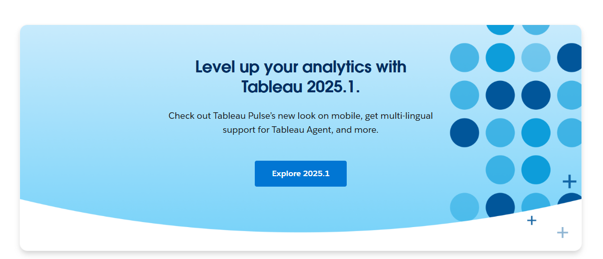 Tableau turns complex data into interactive dashboards for smarter decisions.