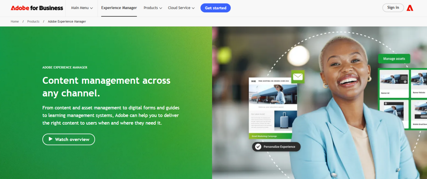 Enterprise platform for omnichannel content, personalization, and analytics fixes silos and branding.
