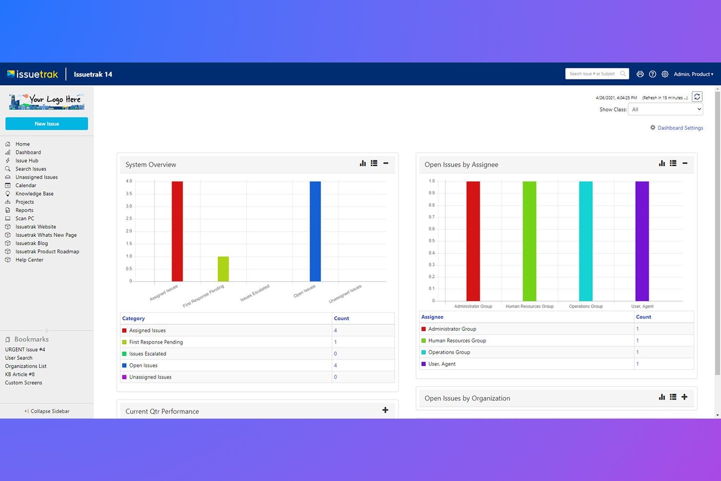 IssueTrak centralizes feedback and complaints with workflows, analytics and ticketing. 