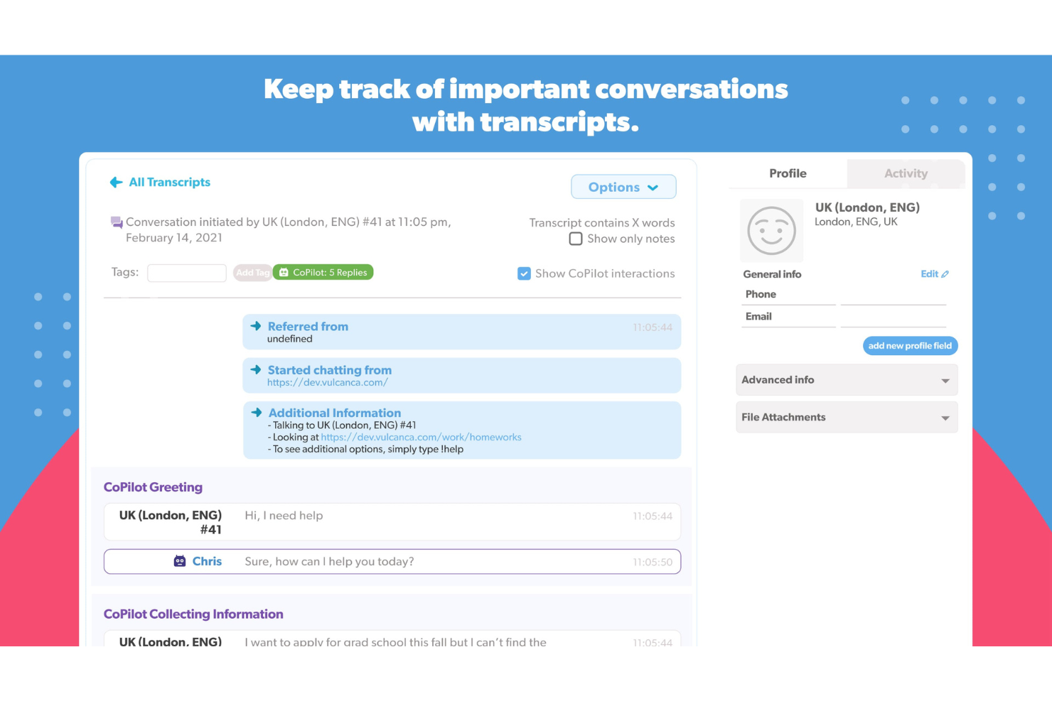 Olark provides live chat and automation to assist customers on websites.