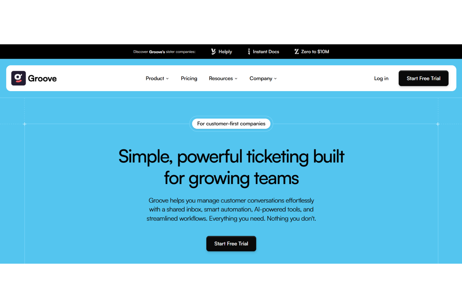 Groove is a simple, user-friendly support platform with solid tools but limited advanced features.