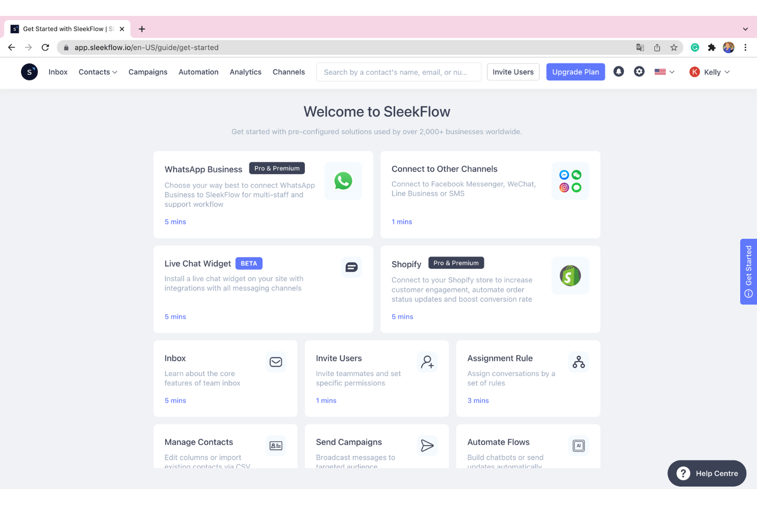 SleekFlow streamlines omnichannel messaging and automation
