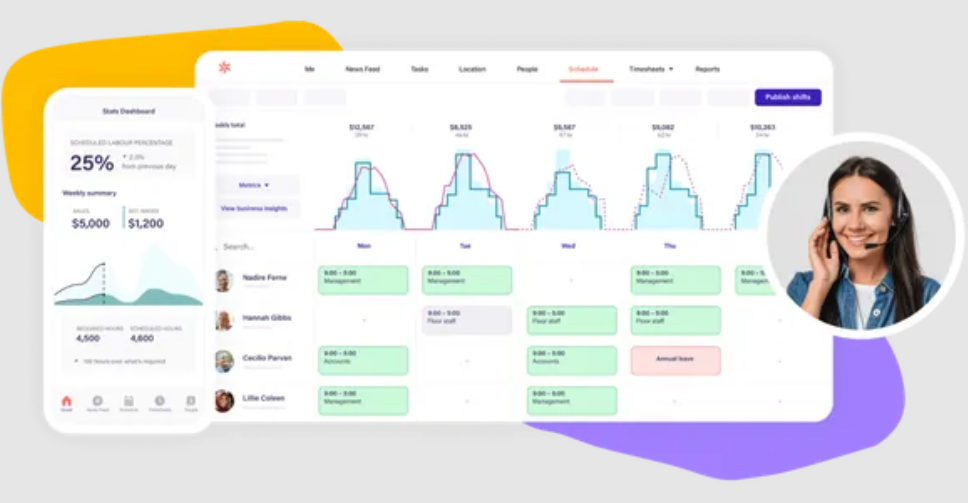 Deputy streamlines workforce scheduling, time tracking, and team coordination.