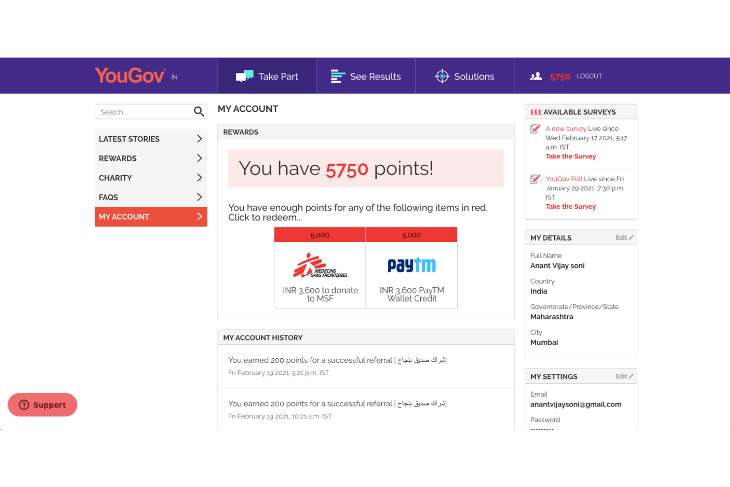 YouGov delivers consumer insights through global survey data and analytics.
