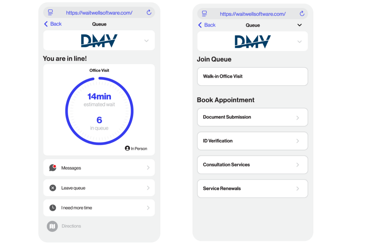 WaitWell screenshot - Queue the Future: 10 Top Queue Management Systems of 2026