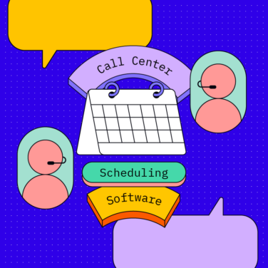 featured image of call center scheduling software