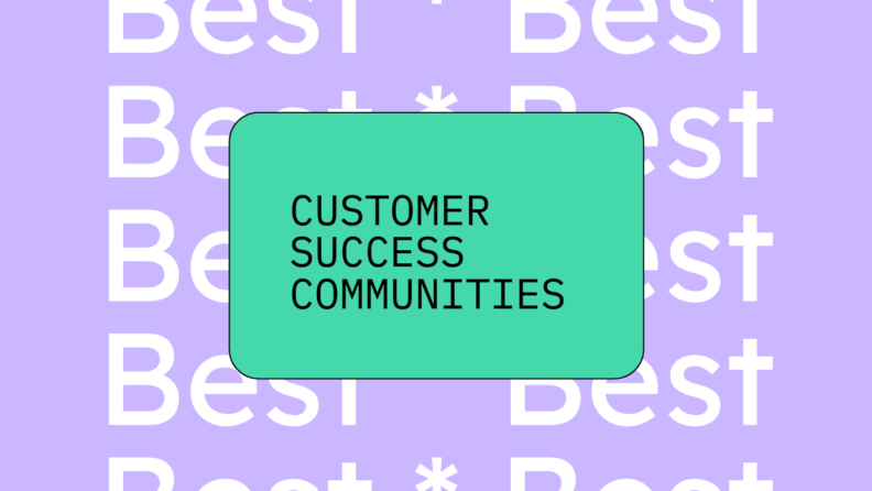 Customer success communities generic best of