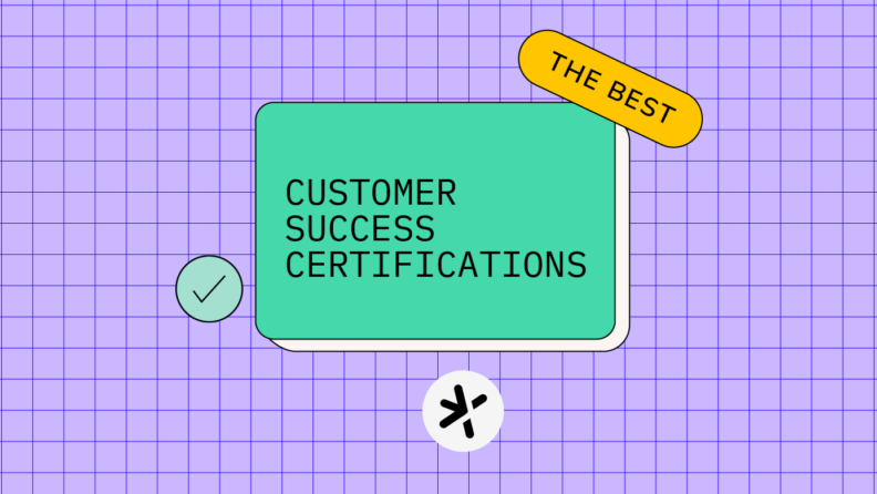 Customer success certifications generic best of